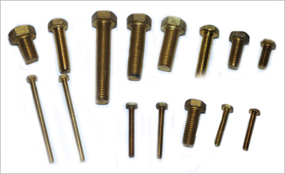 Brass Round Head Bolts