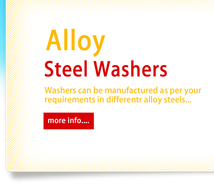 alloy steel washer
