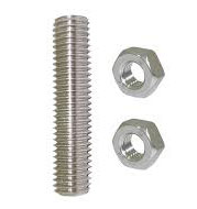 Stud, Threaded Half/Full Thread, Double Ended